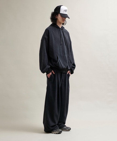 セール】11C2 【セットアップ】ピグメントウォッシュ オーバーサイズ