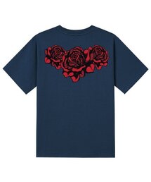 KTN0026 ローズブラッド 半袖Tシャツ - ネイビー