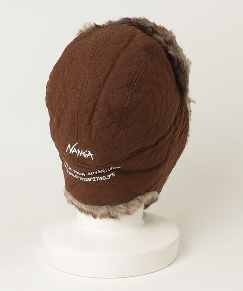 NANGA ナンガ パイロットキャップ NANGA x Clef QUILT PILOT CAP(ナンガ × クレキルトパイロットキャップ