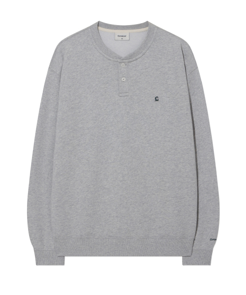 COVERNAT(カバーナット)の「ヘンリーネック スウェット メランジェグレー(スウェット・レディース・その他・SMALL/MEDIUM/LARGE/X-LARGE)」の1枚目の写真