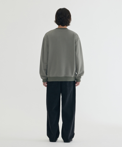 COVERNAT(カバーナット)の「ヘンリーネック スウェット メランジェグレー(スウェット・レディース・その他・SMALL/MEDIUM/LARGE/X-LARGE)」の5枚目の写真