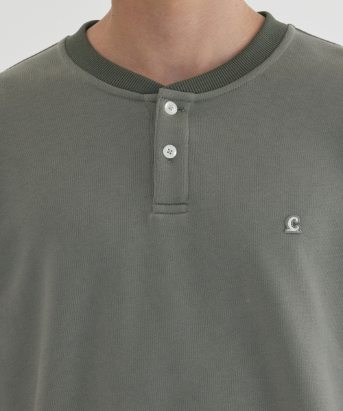 COVERNAT(カバーナット)の「ヘンリーネック スウェット メランジェグレー(スウェット・レディース・その他・SMALL/MEDIUM/LARGE/X-LARGE)」の6枚目の写真