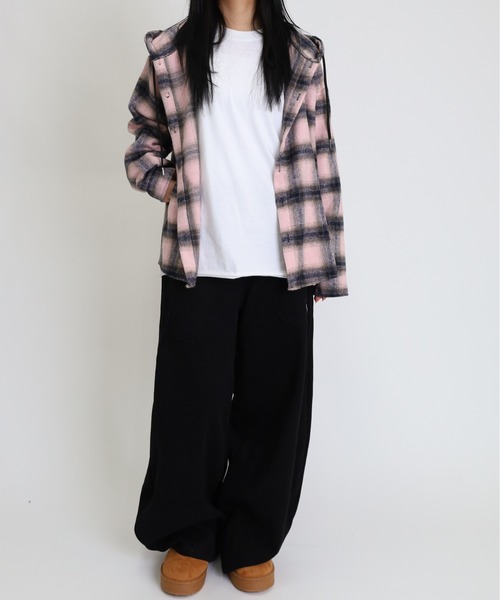 Vini（ヴィニ）の「ルーズシルエット バルーンスウェットパンツ（スウェットパンツ・レディース・ブラック/グレー・MEDIUM/LARGE）」の14枚目の写真