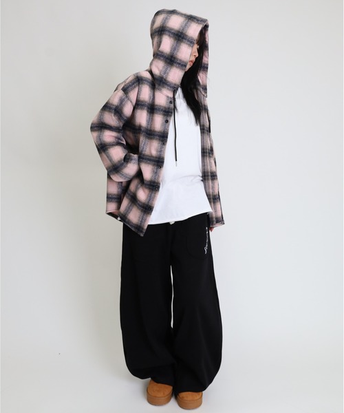 Vini（ヴィニ）の「ルーズシルエット バルーンスウェットパンツ（スウェットパンツ・レディース・ブラック/グレー・MEDIUM/LARGE）」の15枚目の写真