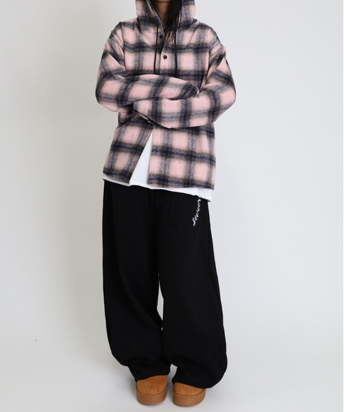 Vini（ヴィニ）の「ルーズシルエット バルーンスウェットパンツ（スウェットパンツ・レディース・ブラック/グレー・MEDIUM/LARGE）」の10枚目の写真