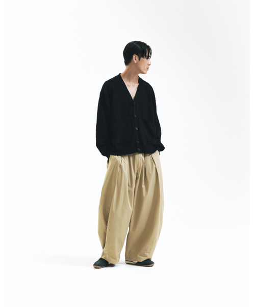 ANGLAN(アングラン)の「Essential Easy Balloon Pants - Beige(その他パンツ・メンズ・ベージュ/Beige・FREE/1/2)」の4枚目の写真