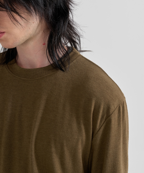 JUAN HOMME(ジュアンオム)の「レイヤードロングスリーブ(カーキブラウン)(Tシャツ/カットソー・メンズ・その他・X-LARGE/LARGE/MEDIUM)」の9枚目の写真