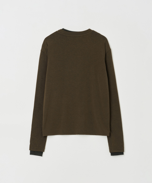 JUAN HOMME(ジュアンオム)の「レイヤードロングスリーブ(カーキブラウン)(Tシャツ/カットソー・メンズ・その他・X-LARGE/LARGE/MEDIUM)」の3枚目の写真