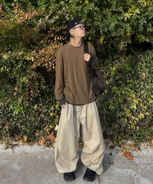 JUAN HOMME(ジュアンオム)の「レイヤードロングスリーブ(カーキブラウン)(Tシャツ/カットソー・メンズ・その他・X-LARGE/LARGE/MEDIUM)」の20枚目の写真