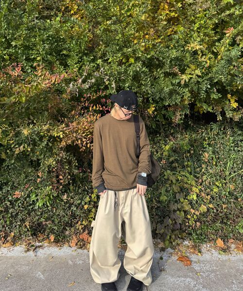 JUAN HOMME(ジュアンオム)の「レイヤードロングスリーブ(カーキブラウン)(Tシャツ/カットソー・メンズ・その他・X-LARGE/LARGE/MEDIUM)」の13枚目の写真