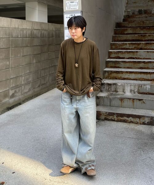 JUAN HOMME(ジュアンオム)の「レイヤードロングスリーブ(カーキブラウン)(Tシャツ/カットソー・メンズ・その他・X-LARGE/LARGE/MEDIUM)」の17枚目の写真