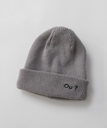 EDWIN（エドウィン）の「【Ou? by EDWIN】刺繍ロゴ入りニット帽（ニットキャップ/ビーニー）」