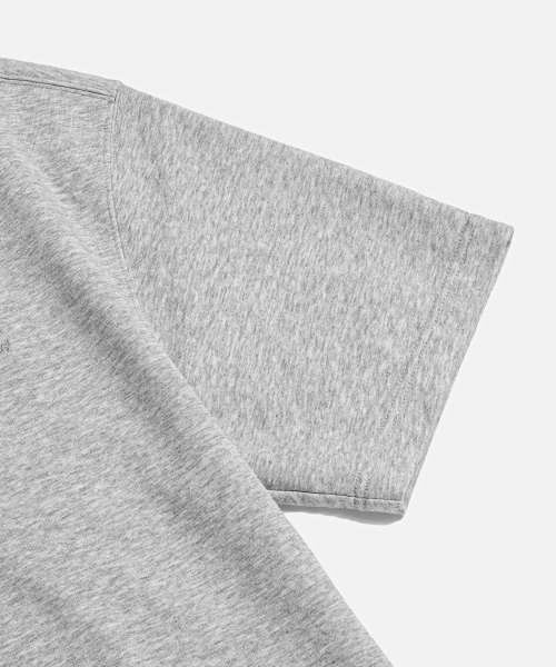 ESPIONAGE（エスピオナジ）の「Quarter Zip Collar S/S Sweatshirt Grey（ポロシャツ・レディース・その他・LARGE/X-LARGE）」の7枚目の写真