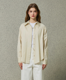 BRIGHT OVERSIZED SHIRT / BEIGE