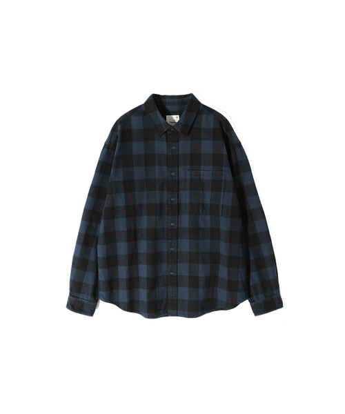 HORLISUN(ホーリーサン)の「Madison Buffalo Check Shirt Navy(シャツ/ブラウス・メンズ・その他・SMALL/MEDIUM/LARGE)」の14枚目の写真