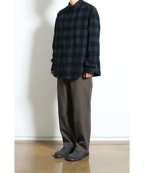 HORLISUN(ホーリーサン)の「Madison Buffalo Check Shirt Navy(シャツ/ブラウス・メンズ・その他・SMALL/MEDIUM/LARGE)」の8枚目の写真