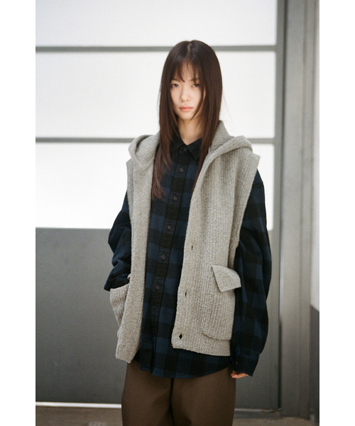 HORLISUN(ホーリーサン)の「Madison Buffalo Check Shirt Navy(シャツ/ブラウス・メンズ・その他・SMALL/MEDIUM/LARGE)」の2枚目の写真