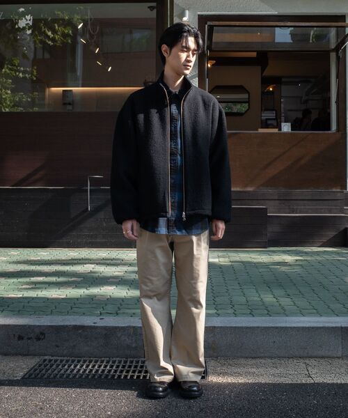 HORLISUN(ホーリーサン)の「Madison Buffalo Check Shirt Navy(シャツ/ブラウス・メンズ・その他・SMALL/MEDIUM/LARGE)」の4枚目の写真