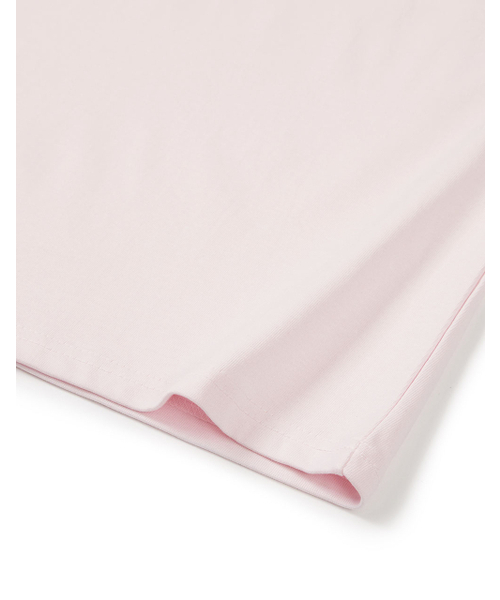 MMLG（エムエムエルジー）の「[Mmlg] WE LOGO POCKET HF-T (POWDER PINK)（Tシャツ/カットソー・レディース・その他・LARGE/X-LARGE/X-SMALL/SMALL/MEDIUM）」の7枚目の写真