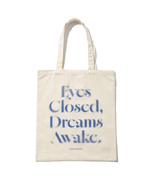 ZOZOVILLA(ゾゾヴィラ)の「CLOSE YOUR EYES×ZOZOTOWN TOTE(Original)(トートバッグ・メンズ・ホワイト・FREE)」の5枚目の写真