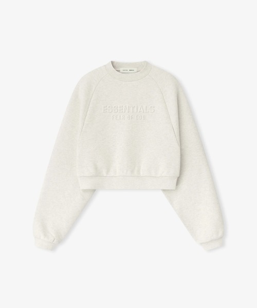 FOG ESSENTIALS(エフオージーエッセンシャルズ)の「Fear of God ESSENTIALS/FOG エッセンシャルズ/90's Raglan Crewneck SweatShirts(スウェット・レディース・その他5/チャコールグレー・S/M/XS)」の2枚目の写真