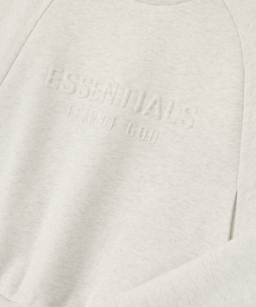 FOG ESSENTIALS(エフオージーエッセンシャルズ)の「Fear of God ESSENTIALS/FOG エッセンシャルズ/90's Raglan Crewneck SweatShirts(スウェット・レディース・その他5/チャコールグレー・S/M/XS)」の6枚目の写真