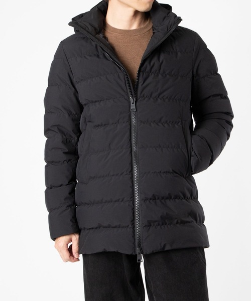 HERNO(ヘルノ)の「HERNO 2 LAYER PROMETEO DOWN JACKET ヘルノ プロメテオ ダウンジャケット(ダウンジャケット/コート・メンズ・ブラック・50/48/52/46)」の1枚目の写真