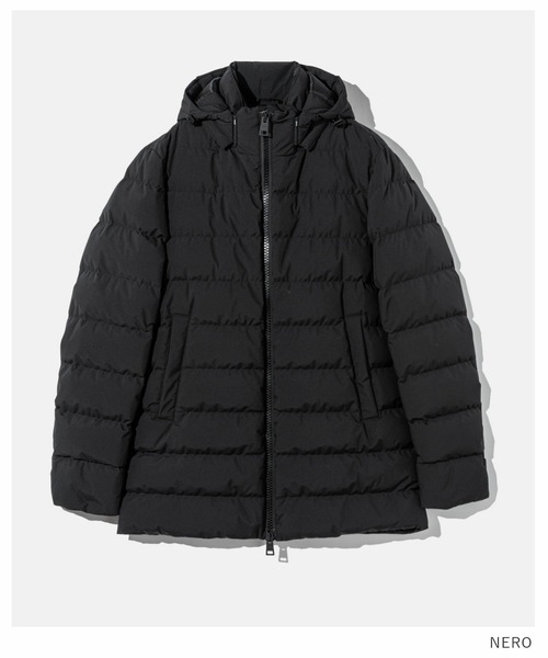 HERNO(ヘルノ)の「HERNO 2 LAYER PROMETEO DOWN JACKET ヘルノ プロメテオ ダウンジャケット(ダウンジャケット/コート・メンズ・ブラック・50/48/52/46)」の3枚目の写真