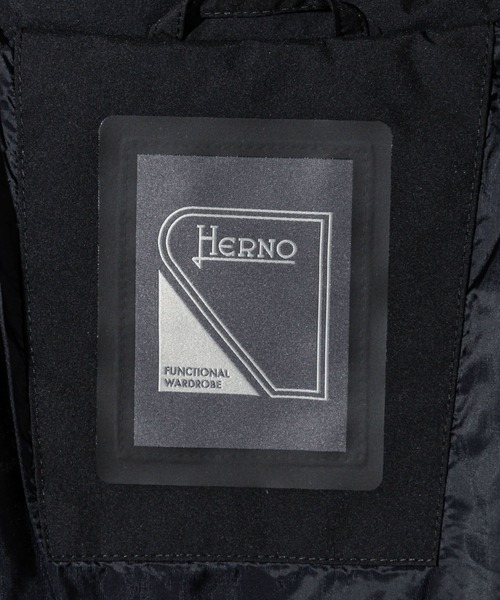 HERNO(ヘルノ)の「HERNO 2 LAYER PROMETEO DOWN JACKET ヘルノ プロメテオ ダウンジャケット(ダウンジャケット/コート・メンズ・ブラック・50/48/52/46)」の16枚目の写真