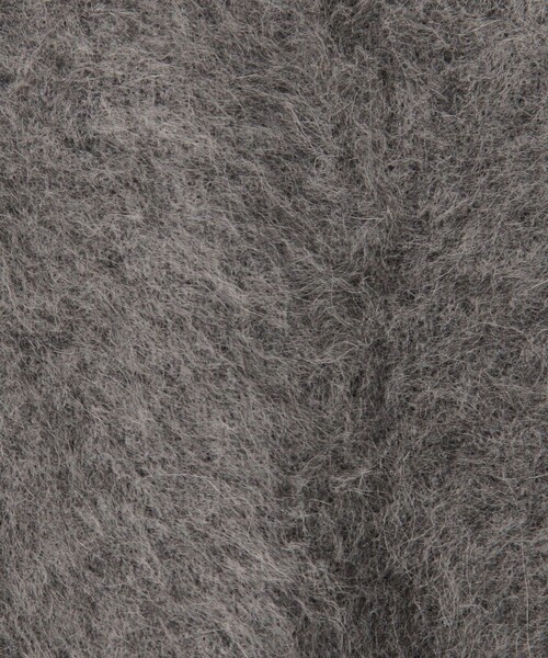 DES PRES(デ・プレ)の「フォックスカシミヤ ショールカラーコート(その他アウター・レディース・ブラック/ダークブラウン/グレー・FREE)」の14枚目の写真