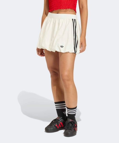 adidas（アディダス）の「バルーンスカート / アディダスオリジナルス adidas Originals（スカート・レディース・ホワイト/ブラック・X-LARGE/SMALL/MEDIUM/LARGE/XX-LARGE）」の2枚目の写真