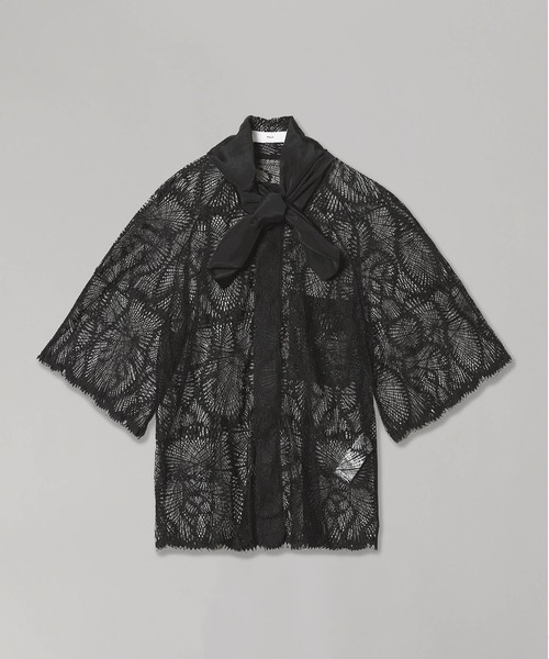 TOGA PULLA（トーガ　プルラ）の「TOGA PULLA Lace blouse TP252-FJ223（シャツ/ブラウス・レディース・ネイビー・36）」の6枚目の写真