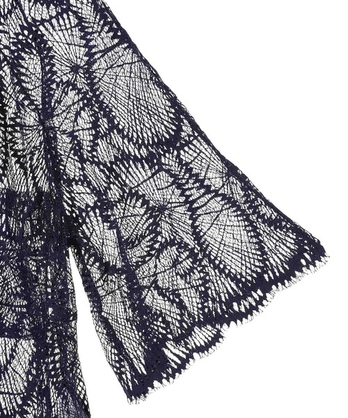 TOGA PULLA（トーガ　プルラ）の「TOGA PULLA Lace blouse TP252-FJ223（シャツ/ブラウス・レディース・ネイビー・36）」の10枚目の写真