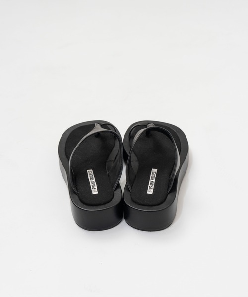 PRANK PROJECT（プランクプロジェクト）の「【2026Spring Pre-Order】プラットフォームトングサンダル / Platform Tongs Sandals（サンダル・レディース・ブラック/ホワイト/レッド・36/37/38）」の10枚目の写真