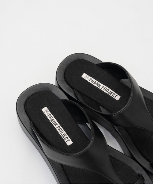 PRANK PROJECT（プランクプロジェクト）の「【2026Spring Pre-Order】プラットフォームトングサンダル / Platform Tongs Sandals（サンダル・レディース・ブラック/ホワイト/レッド・36/37/38）」の11枚目の写真