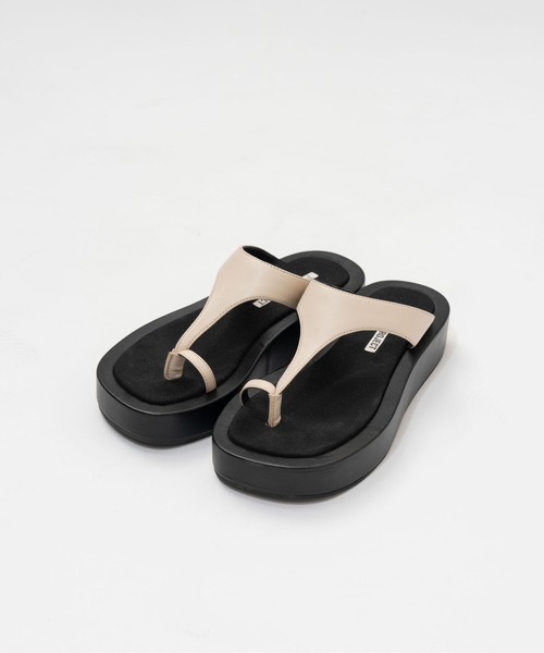 PRANK PROJECT（プランクプロジェクト）の「【2026Spring Pre-Order】プラットフォームトングサンダル / Platform Tongs Sandals（サンダル・レディース・ブラック/ホワイト/レッド・36/37/38）」の5枚目の写真