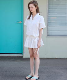 MICHIKO LONDON（ミチコ ロンドン）の「Kara Cotton Jumpsuit White（つなぎ/オールインワン・レディース）」