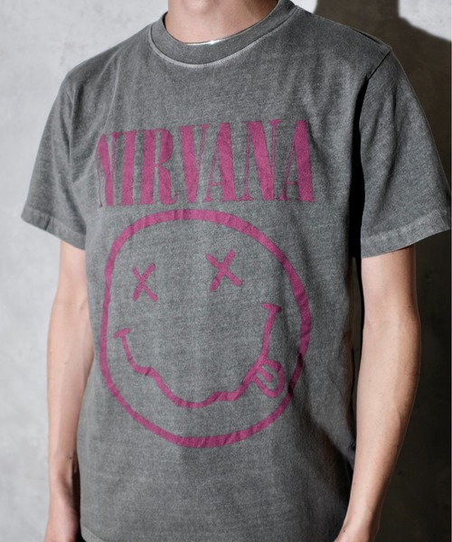 NIRVANA(ニルヴァーナ)の「THRIFTY LOOK スリフティルック / PIGMENT"NIRVANA"TEE(Tシャツ/カットソー・メンズ・ブラック・X-LARGE/MEDIUM/LARGE)」の11枚目の写真