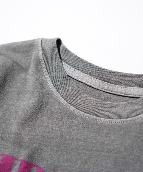 NIRVANA(ニルヴァーナ)の「THRIFTY LOOK スリフティルック / PIGMENT"NIRVANA"TEE(Tシャツ/カットソー・メンズ・ブラック・X-LARGE/MEDIUM/LARGE)」の2枚目の写真