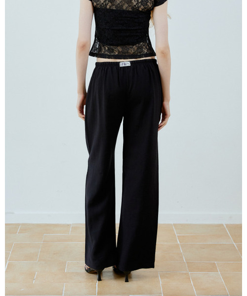 HHIPS(ダブルヒップス)の「Linen pants (black)(スラックス・レディース・その他・FREE)」の3枚目の写真