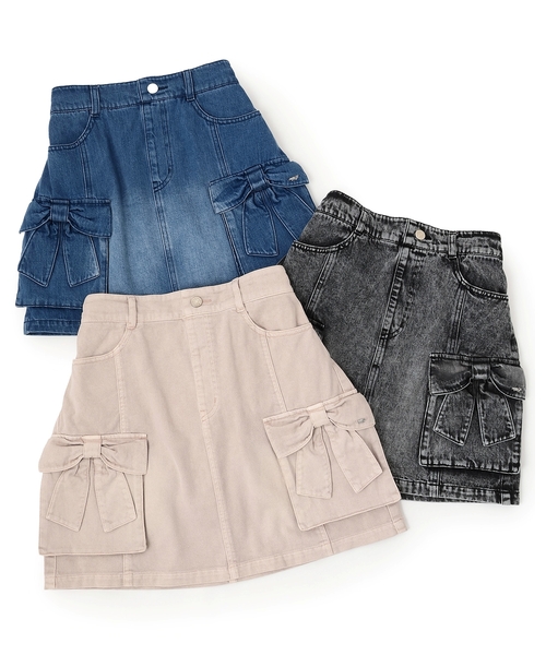 セール】リボンフラップカーゴスカパン（その他パンツ）｜mezzo piano