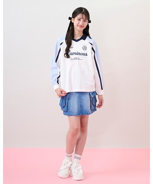 セール】リボンフラップカーゴスカパン（その他パンツ）｜mezzo piano