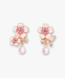 桜モチーフ ピアス