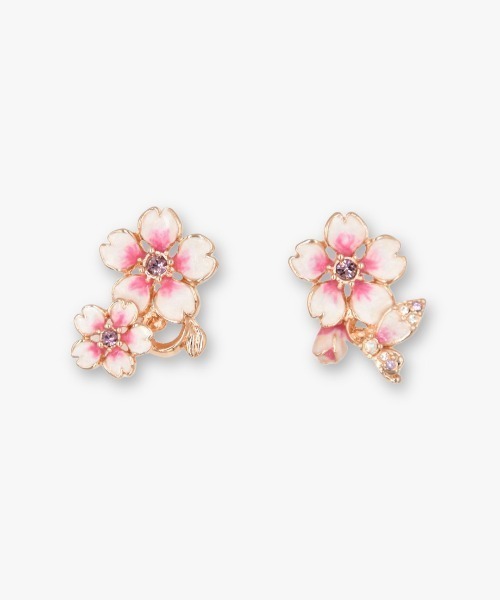 ANNA SUI(アナスイ)の「桜モチーフ ピアス(ピアス(両耳用)・レディース・ピンク・FREE)」の3枚目の写真