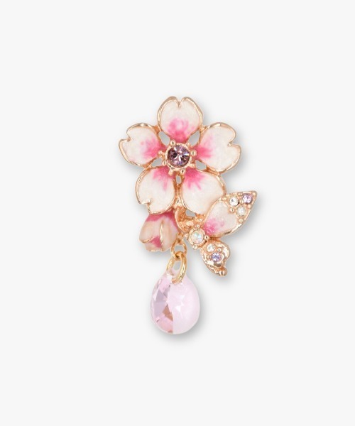 ANNA SUI(アナスイ)の「桜モチーフ ピアス(ピアス(両耳用)・レディース・ピンク・FREE)」の5枚目の写真