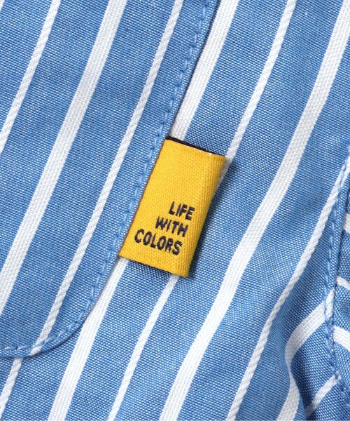 Seraph(セラフ)の「【リンク】まいにちシャツ_ジュニア対応(シャツ/ブラウス・キッズ・サックスブルー/チェック・140/130/120/110/100/90/80)」の11枚目の写真