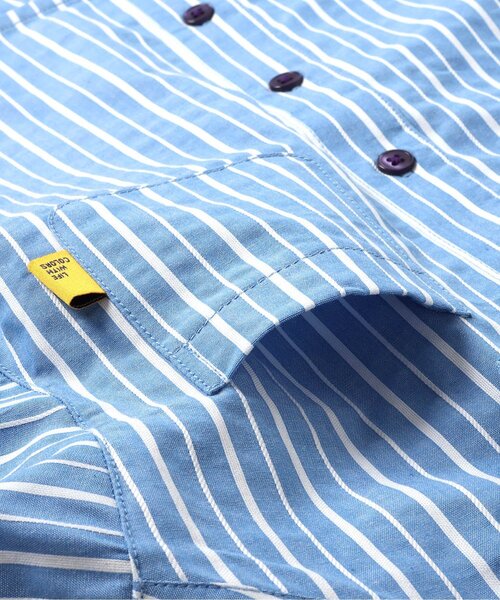 Seraph(セラフ)の「【リンク】まいにちシャツ_ジュニア対応(シャツ/ブラウス・キッズ・サックスブルー/チェック・140/130/120/110/100/90/80)」の12枚目の写真