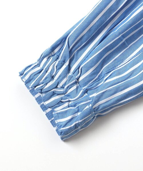 Seraph(セラフ)の「【リンク】まいにちシャツ_ジュニア対応(シャツ/ブラウス・キッズ・サックスブルー/チェック・140/130/120/110/100/90/80)」の14枚目の写真