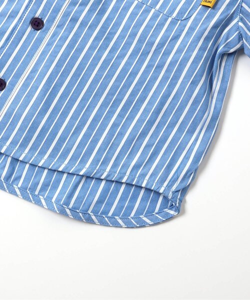 Seraph(セラフ)の「【リンク】まいにちシャツ_ジュニア対応(シャツ/ブラウス・キッズ・サックスブルー/チェック・140/130/120/110/100/90/80)」の15枚目の写真