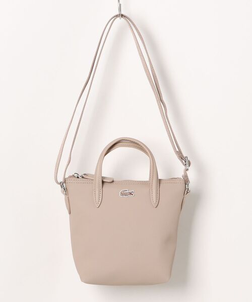 LACOSTE(ラコステ)の「《LACOSTE》CROSSOVER BAG NF2609PM(ショルダーバッグ・レディース・ブルー系その他/ブラック/ベージュ系その他・フリー)」の2枚目の写真